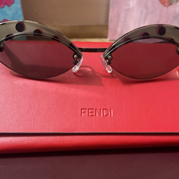 Fendi Accessories - Fendi Cat Eye Glasses